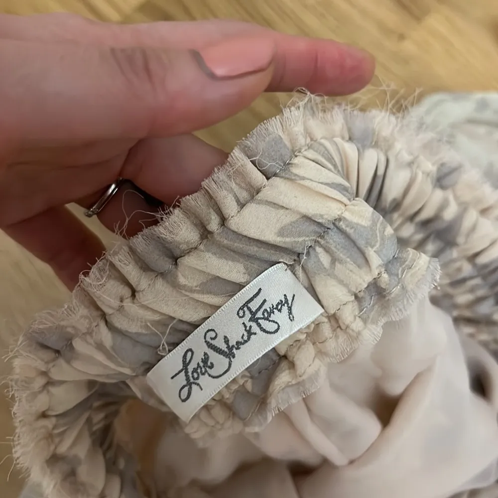 Iike new loveshackfancy printed silk halter gown love dress - Image 6