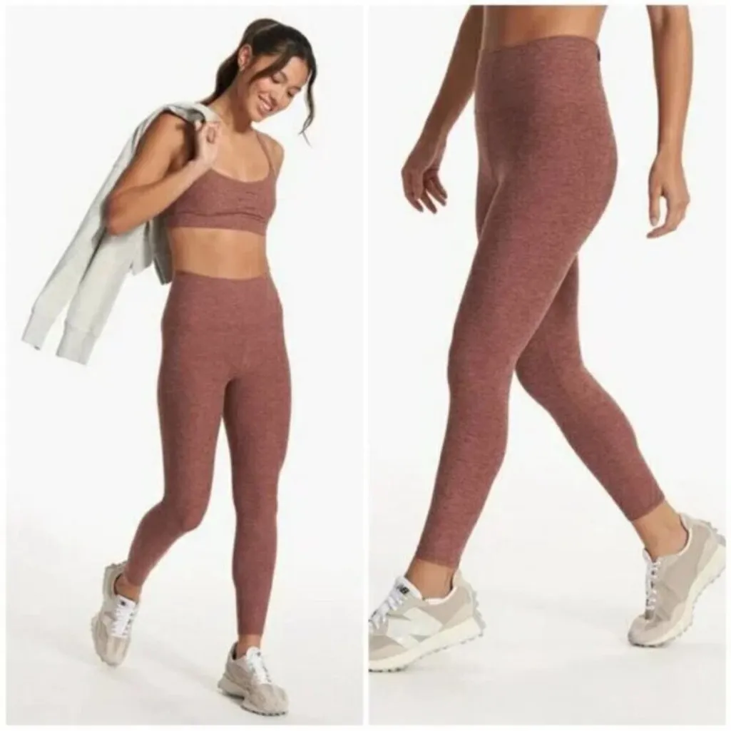 Vuori Clean Elevation Leggings Women's Cocoa Athletic pants - Image 2