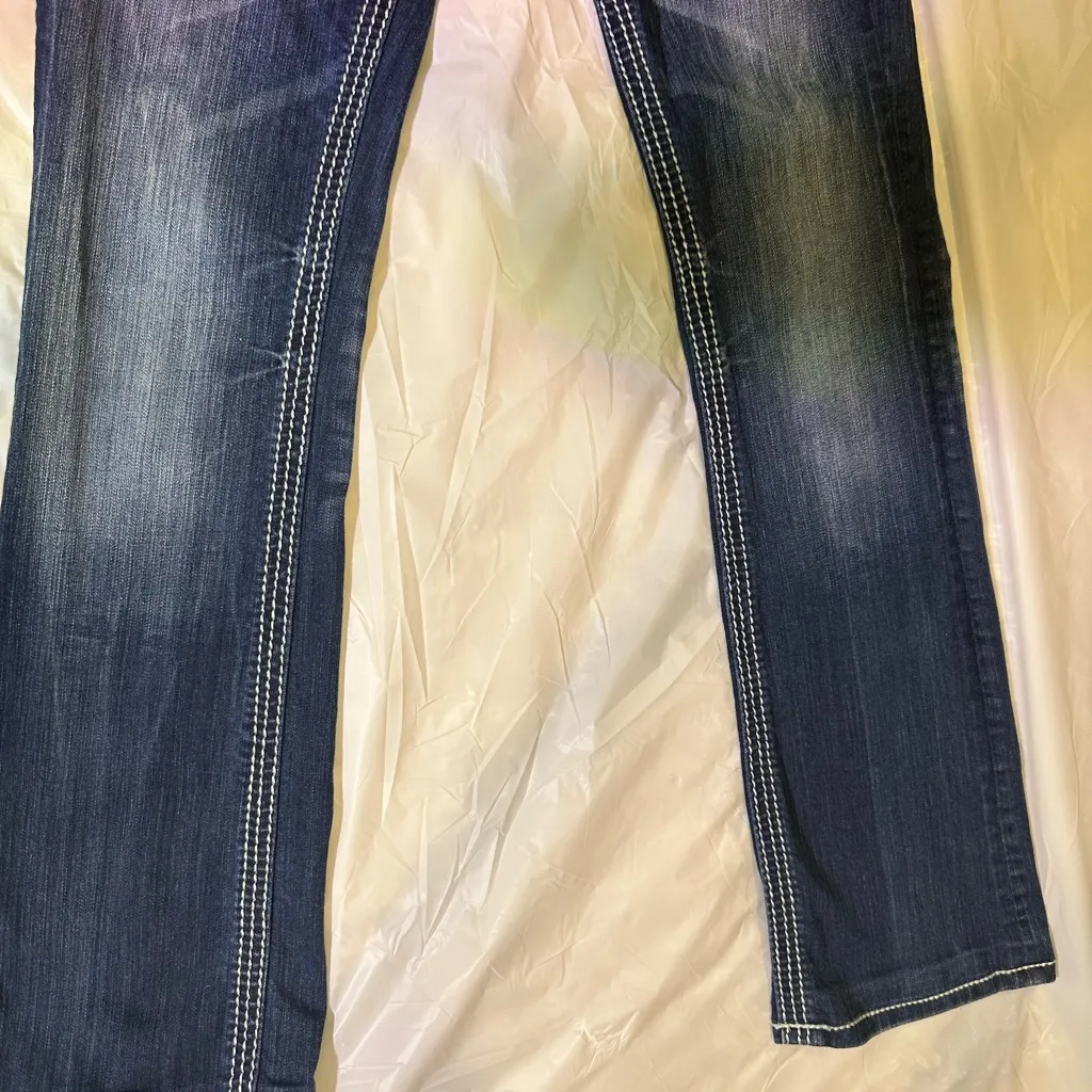 BKE Dark Blue Boot Cut Women's Jeans - Image 4