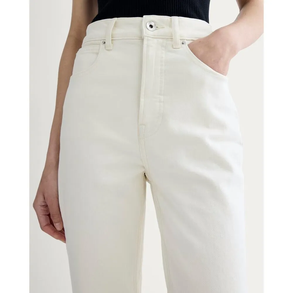 $118 New Everlane The Way High Slim Jeans in White - 26S - Image 3