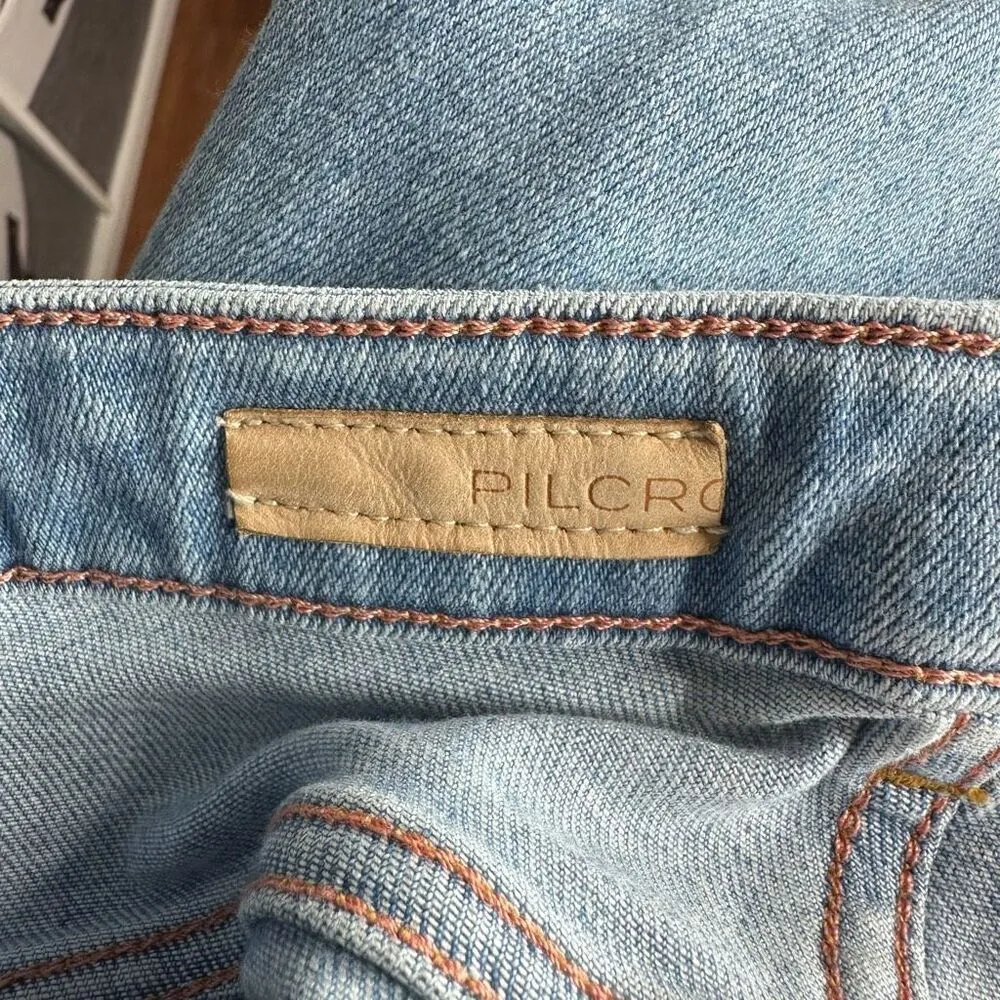 Anthropologie Pilcro Button-Fly High-Rise Bootcut Flare Jeans Size 29 - Image 5