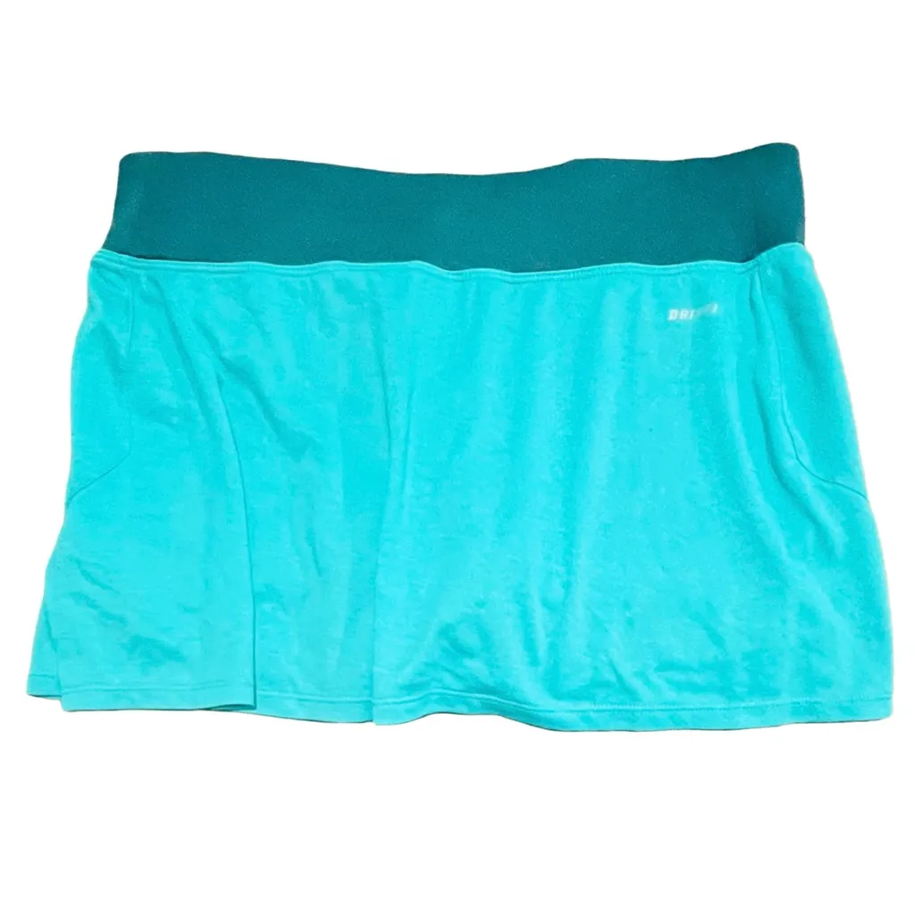 Nike Turquoise Sports Skirt - Image 6