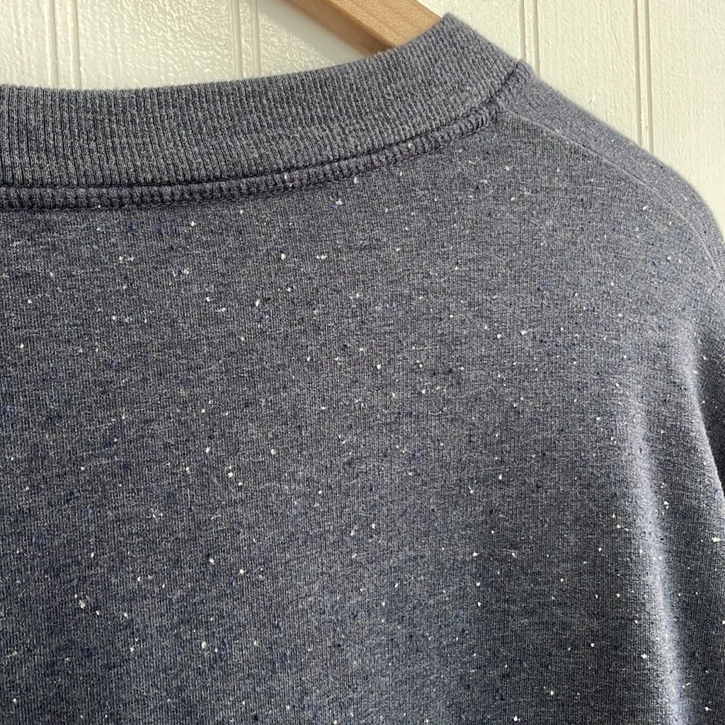 ATHLETA Balance Pullover Crewneck Sweatshirt in Navy Multi Nep Size L - Image 11