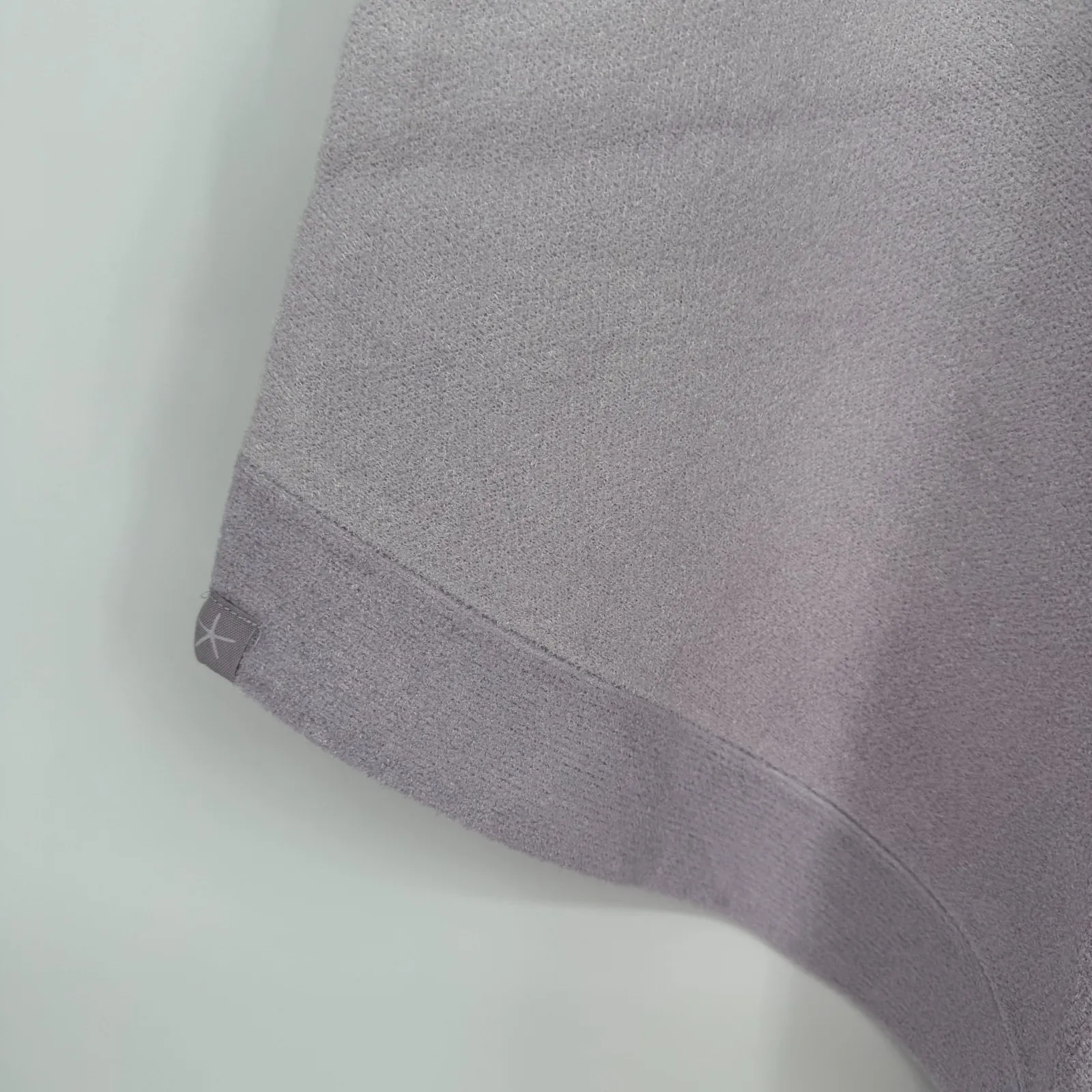 Barefoot Dreams CozyChic Ultra Lite Ocean Breeze Poncho Womens Soft Violet Ombre - Image 3