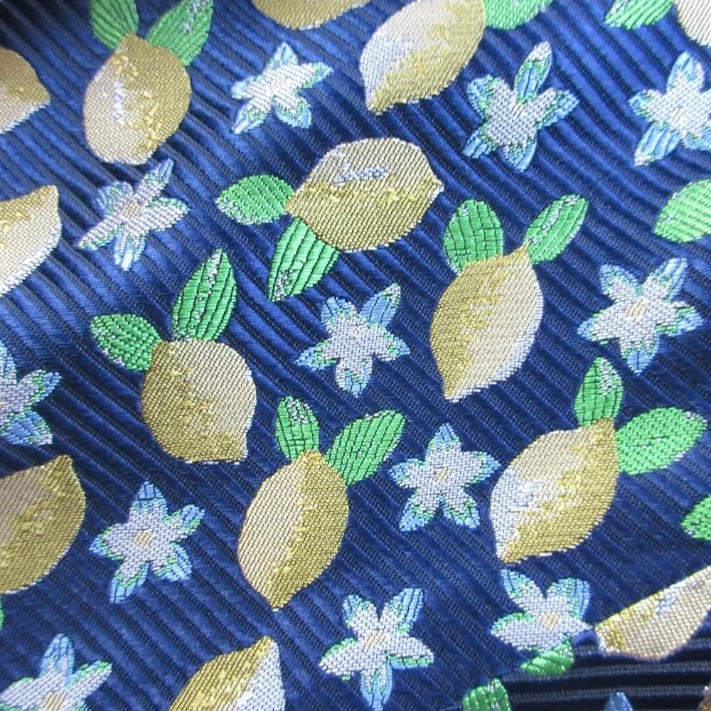 NWT J.Crew 365 Trumpet in Navy Blue Lemon Jacquard Ruffle Skirt 4 - Image 3