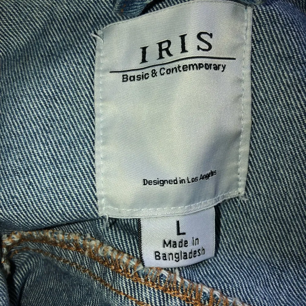 Iris basic Iris distressed denim jacket - Image 6