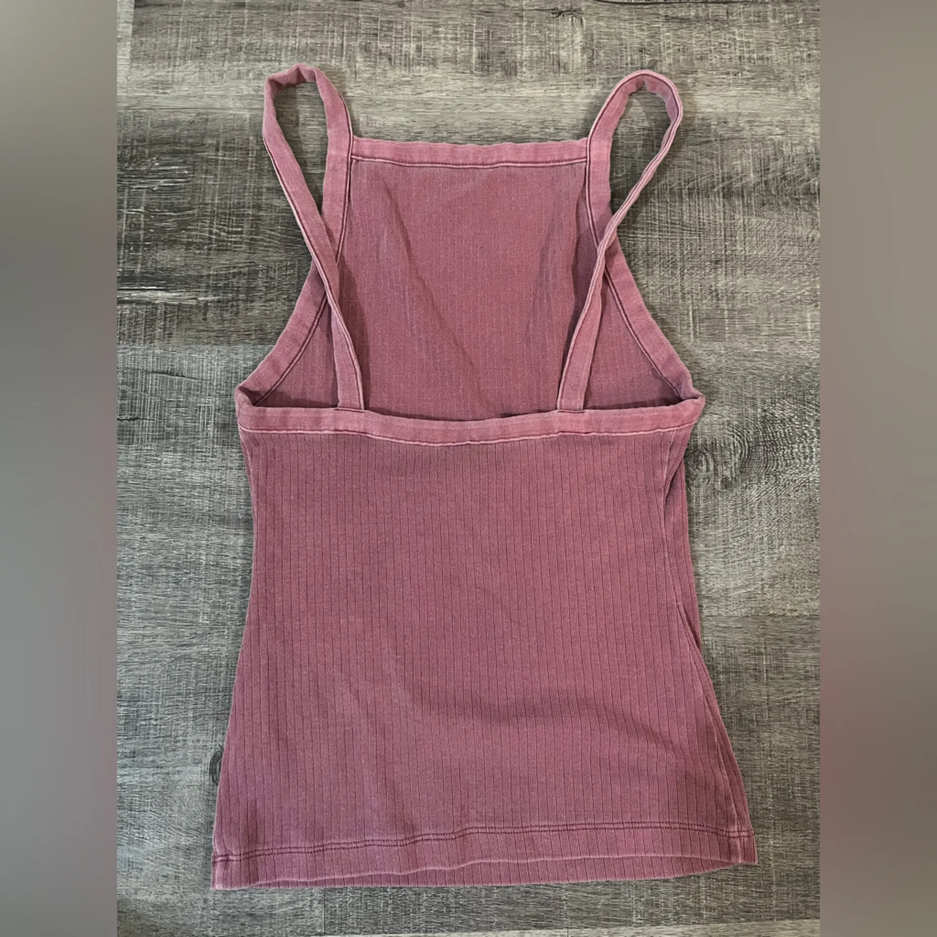 FREE PEOPLE Set Up Tank in Burgundy - Image 5