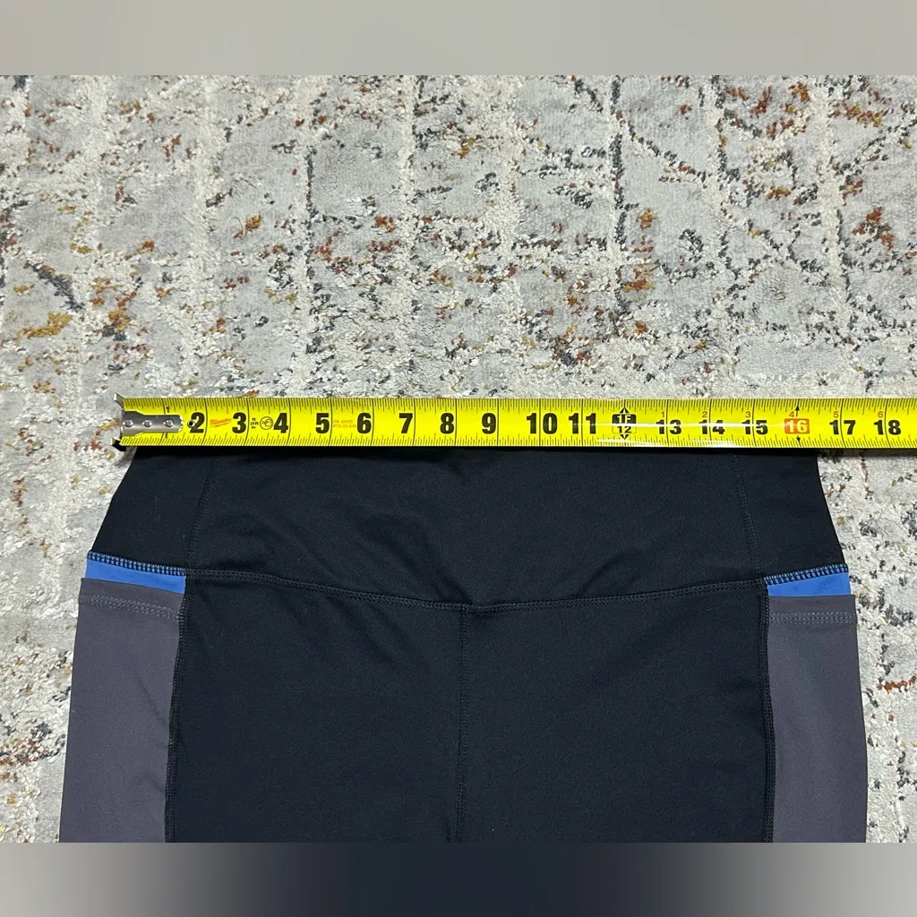 TORRID ACTIVE Leggings size 1X black blue high rise - Image 3