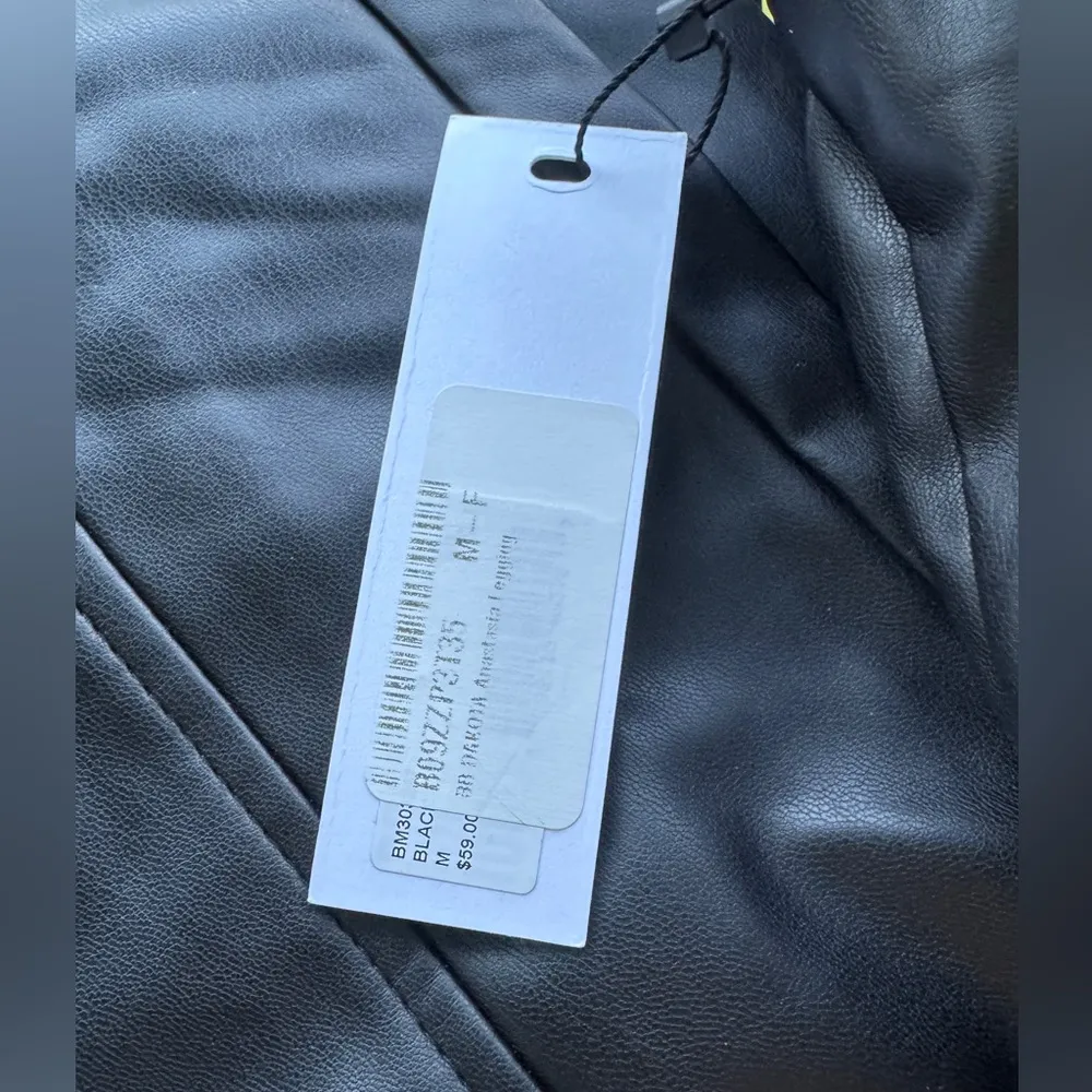 BB DAKOTA by Steve Madden Anastasia Leather Legging Size M New with Tag MSRP $59 - Image 8