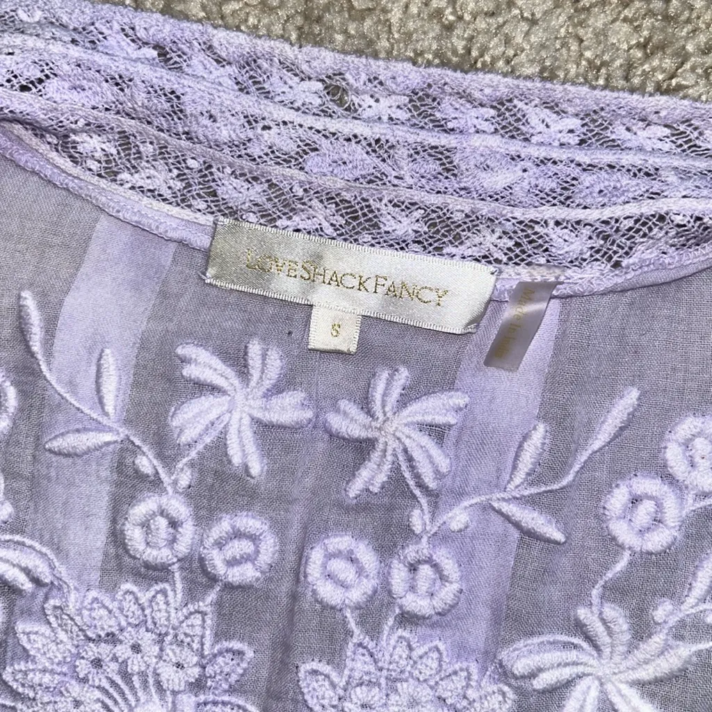 LoveShackFancy blouse. S - Image 8