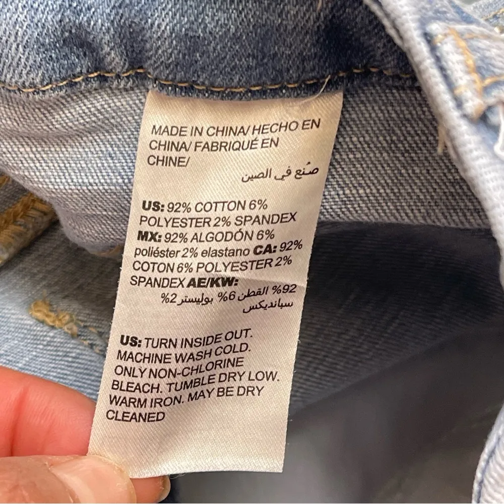 Chico’s So Slimming Girlfriend Slim Leg Ankle Jeans Womens Size 0.5 Regular Sz 6 - Image 10