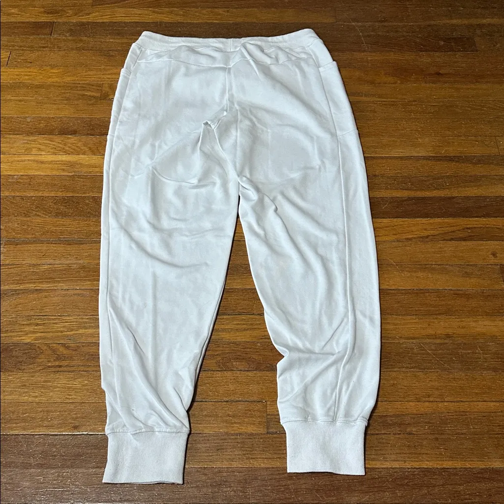 Oiselle Women’s White Jogger Pants, XL - Image 3