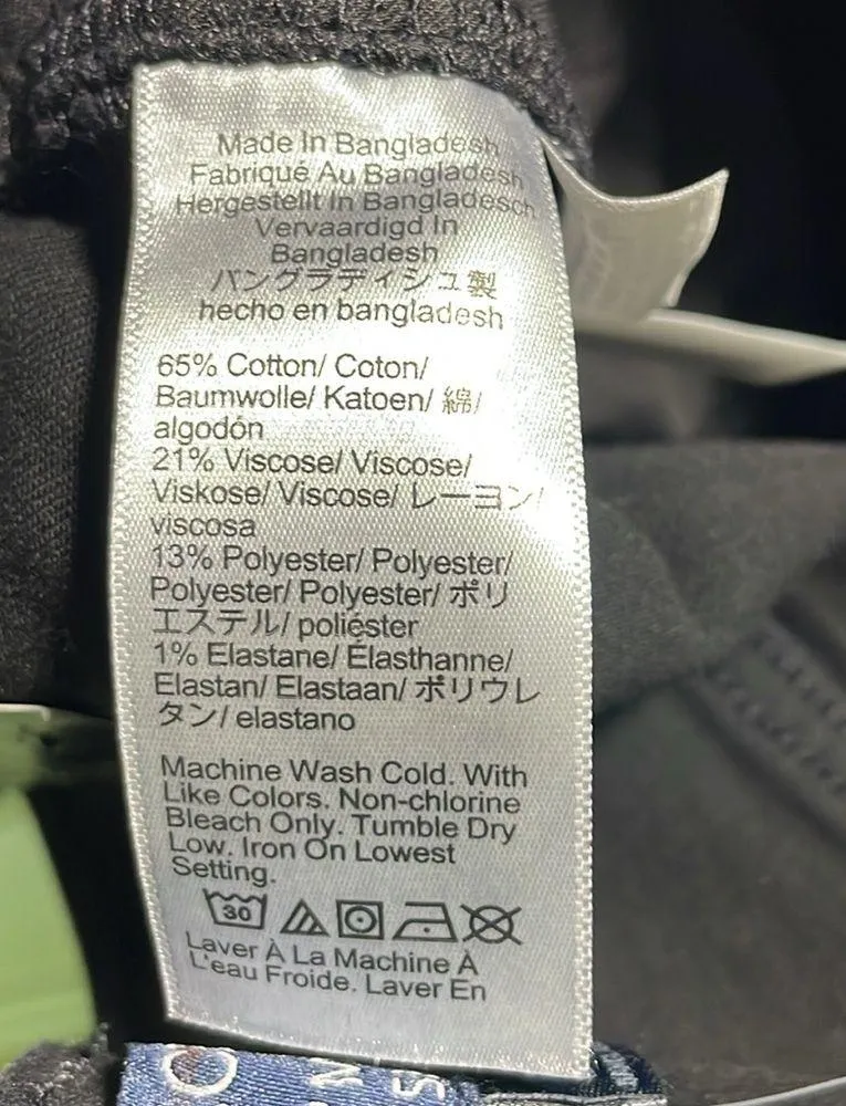 J Crew Factory 9” Mid Rise Skinny Jeans Signature Stretch Black Sz 25 NWT - Image 6