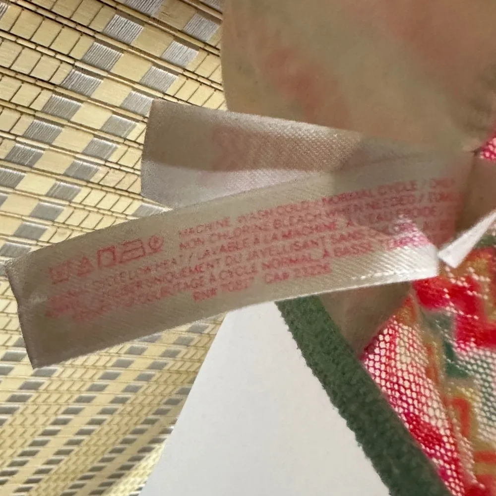 PINK Victoria's Secret Pastel Chevron Stripes Lace Bandeau Small S - Image 15