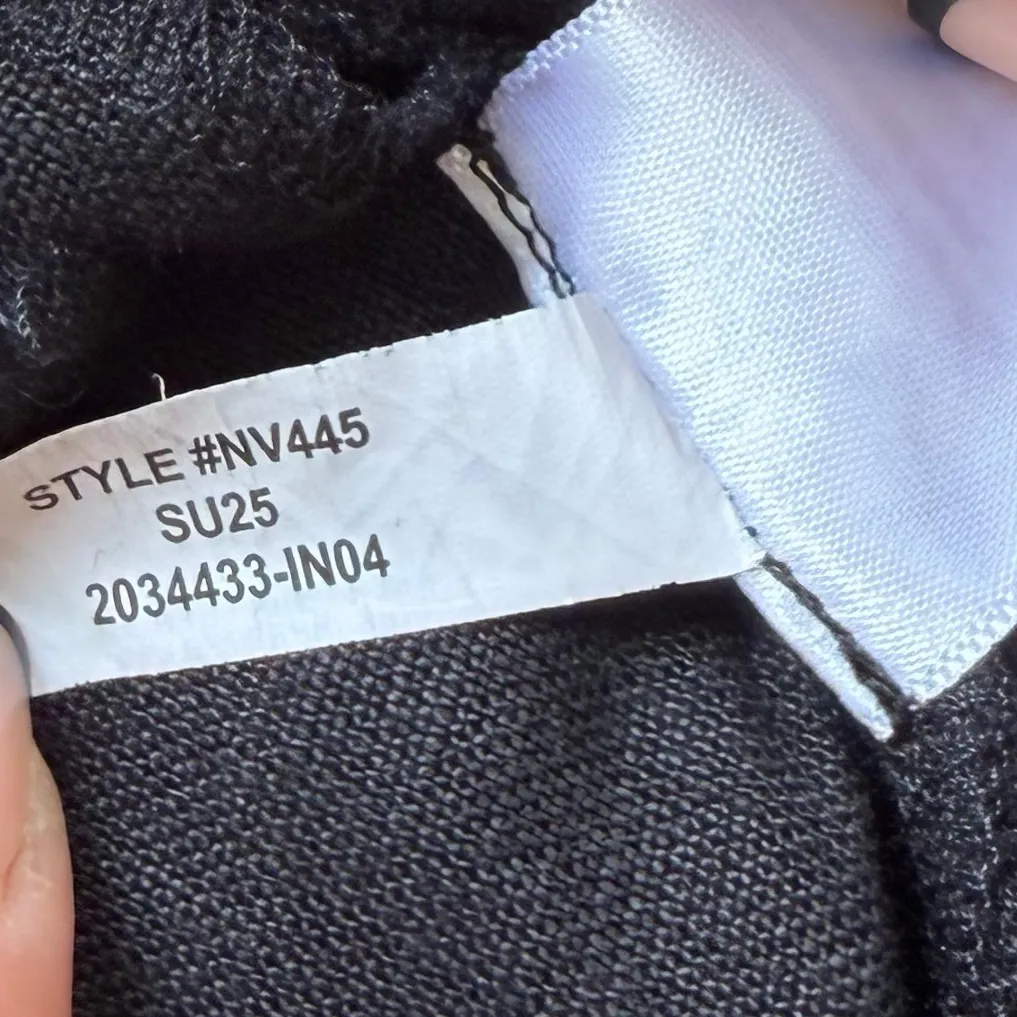 MADEWELL Black Squareneck Wide-Leg Jumpsuit in 100% Linen Size 10 - Image 16