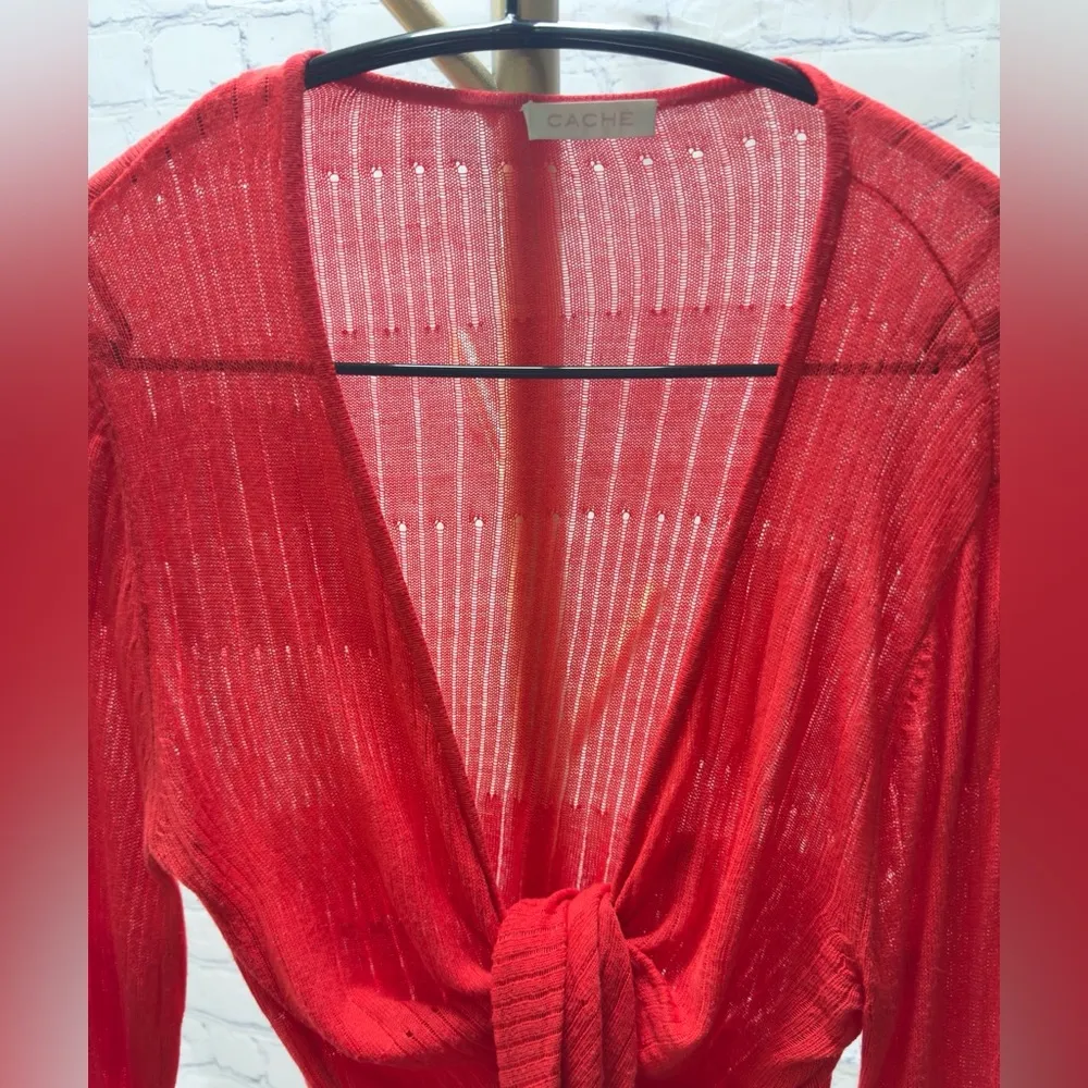 Cache tie front shrug sweater - Image 3