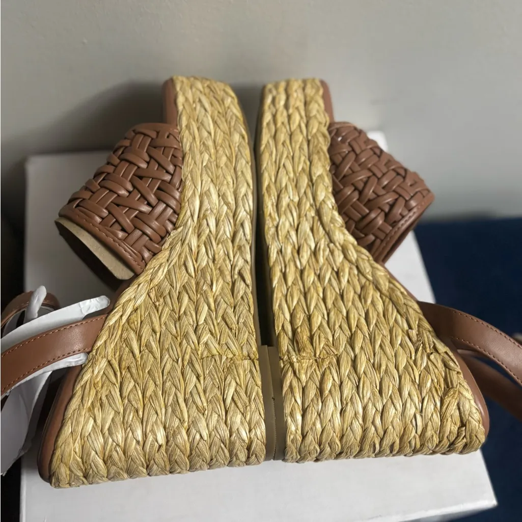 Marc Fisher Women's Godina Espadrille Square Toe Wedge Sandals - Image 8