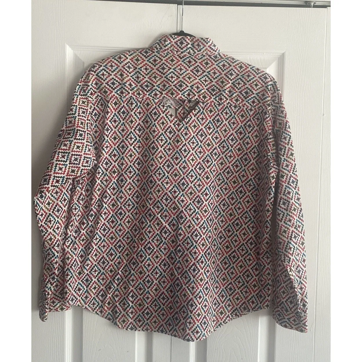 Southwest Canyon Womens Large Vintage Western Button Down Canyon - Image 5