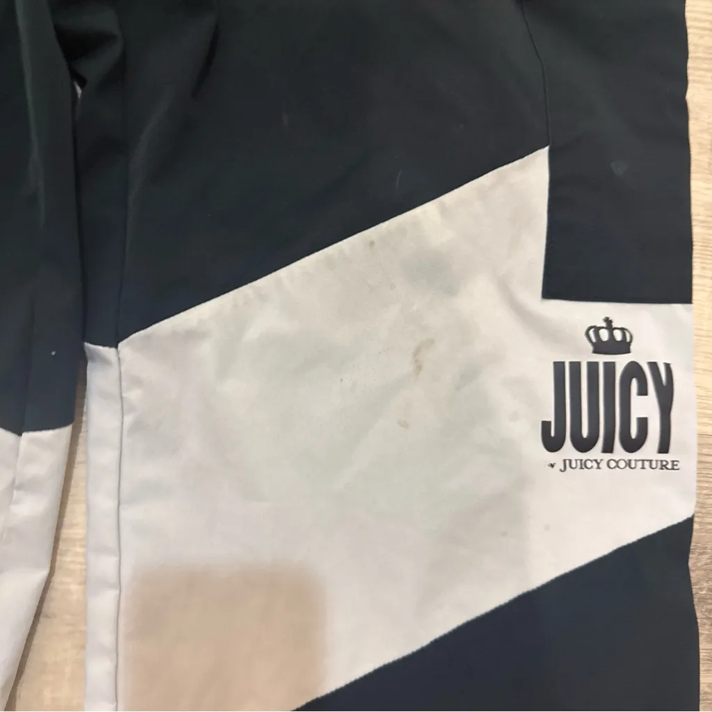 Juicy Couture  Black and Gray cargos y2k - Image 3