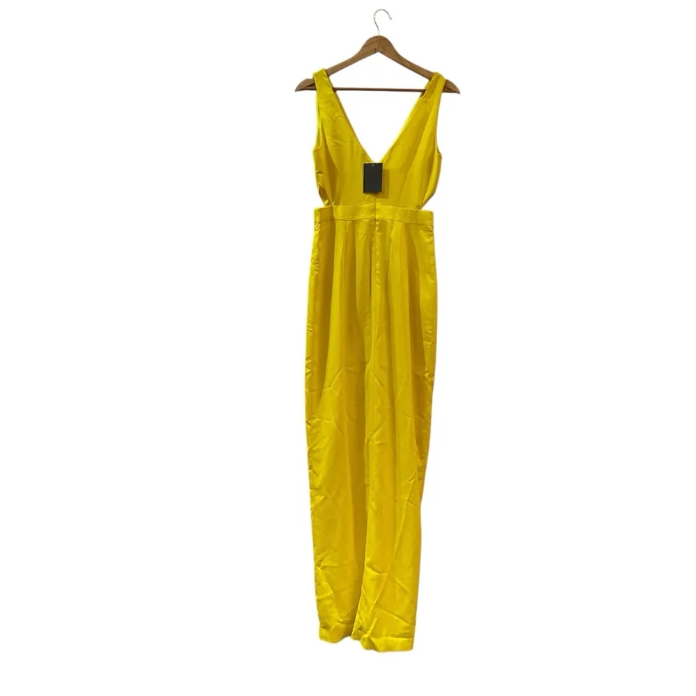 NBD Women's Greta Gown Cut Out Maxi Dress in Yeillow Size Small NWT - Image 6