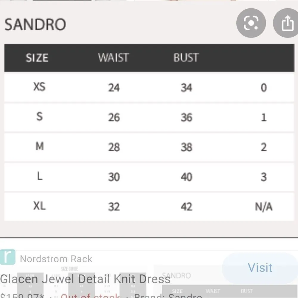 Sandro Paris Helium Lace Back Top 2 M - Image 14