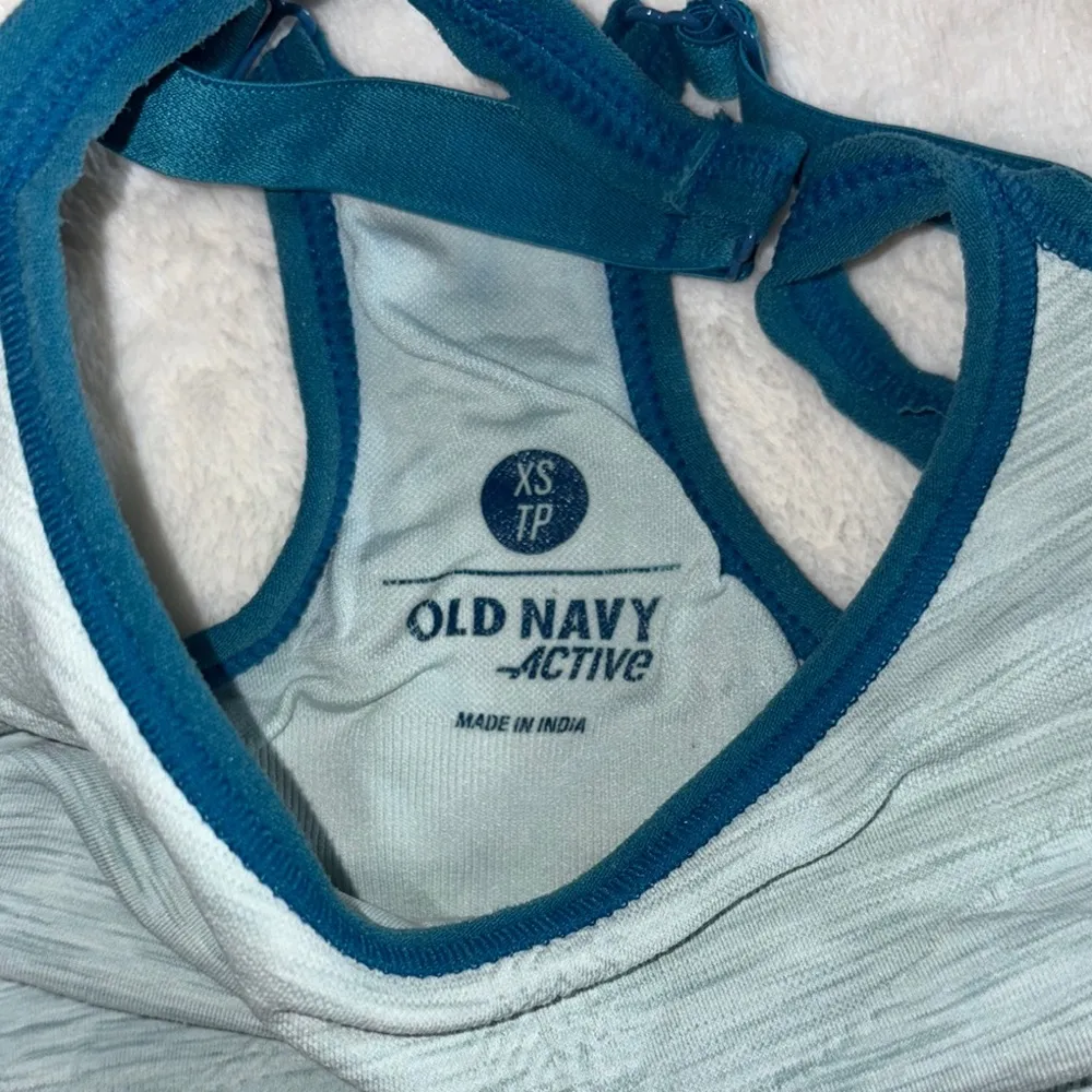 Old Navy  Blue Sports Bra Medium Support - Image 3