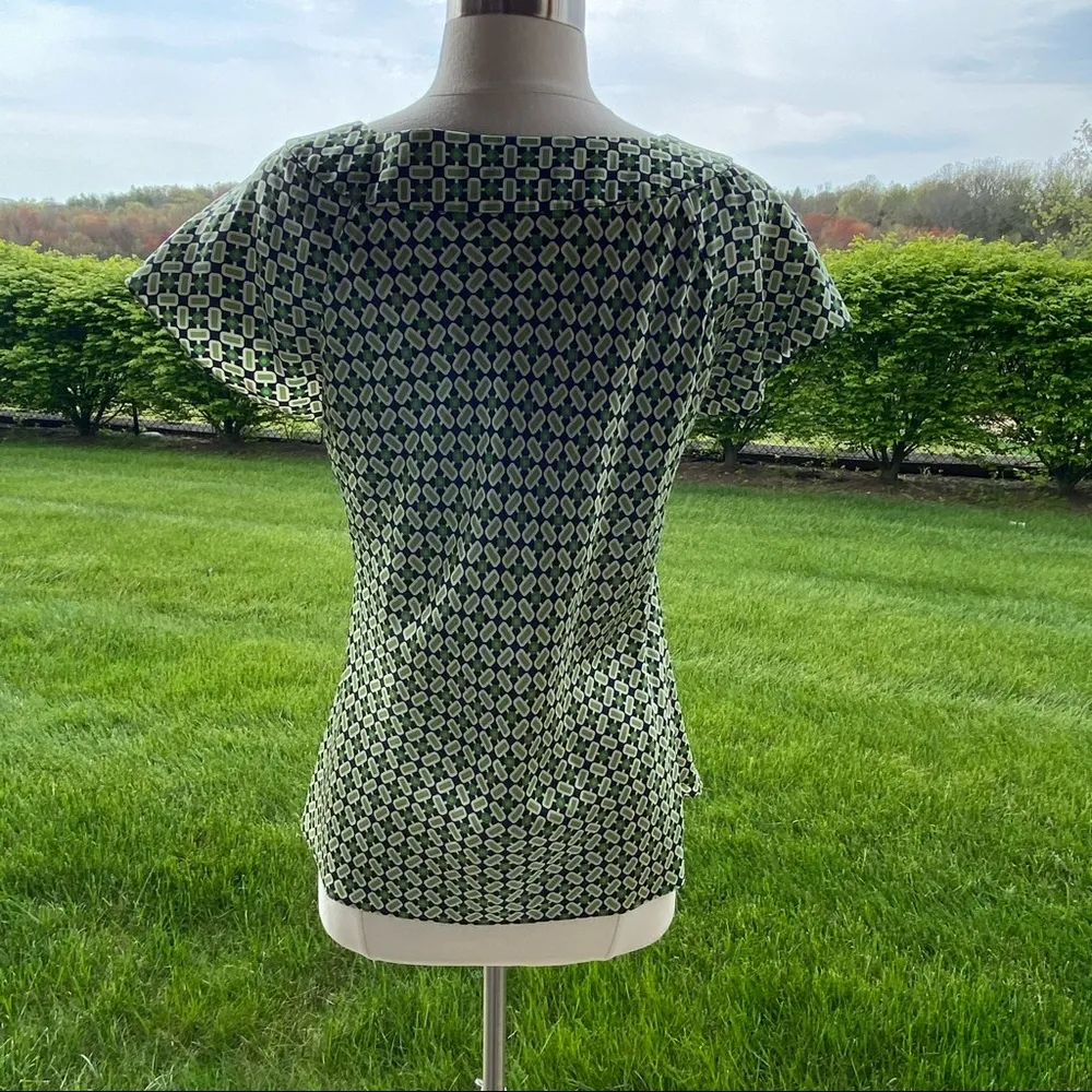 Banana Republic Square Neck Silk Blouse - Image 5