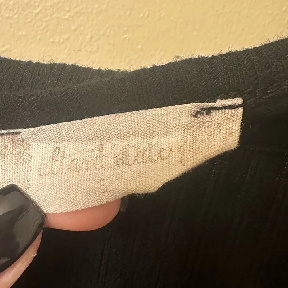 Altar'd State  Black Ruffle Tank Small - Image 4