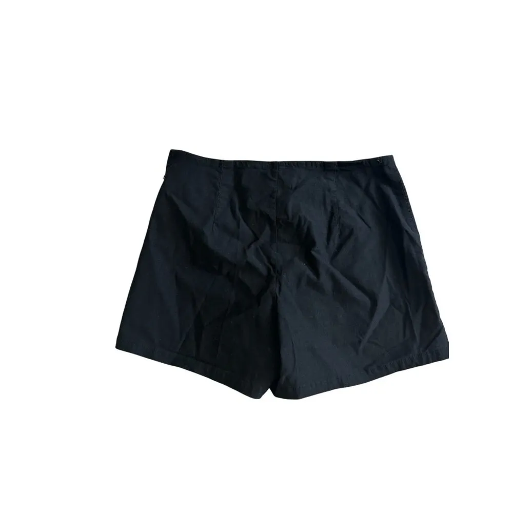 GUESS Black Lace Up Festival Booty Mini Shorts Size Small - Image 5