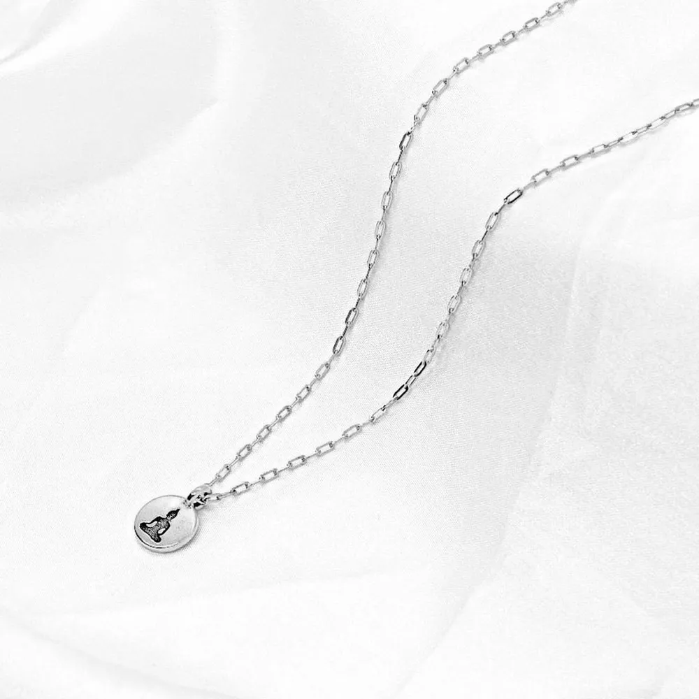 Silver Buddha Necklace - Image 3