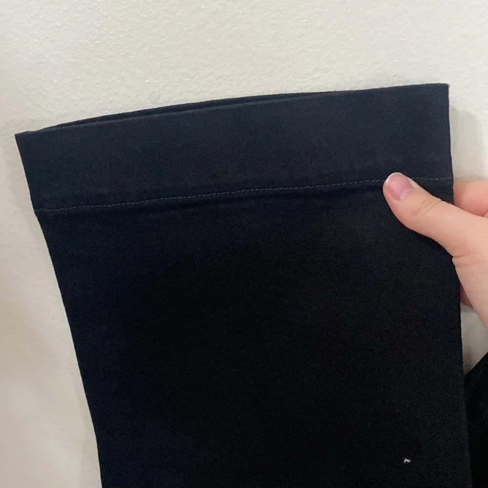 Everlane The Button-Fly Wide-Leg Black Jean size 25 - Image 9