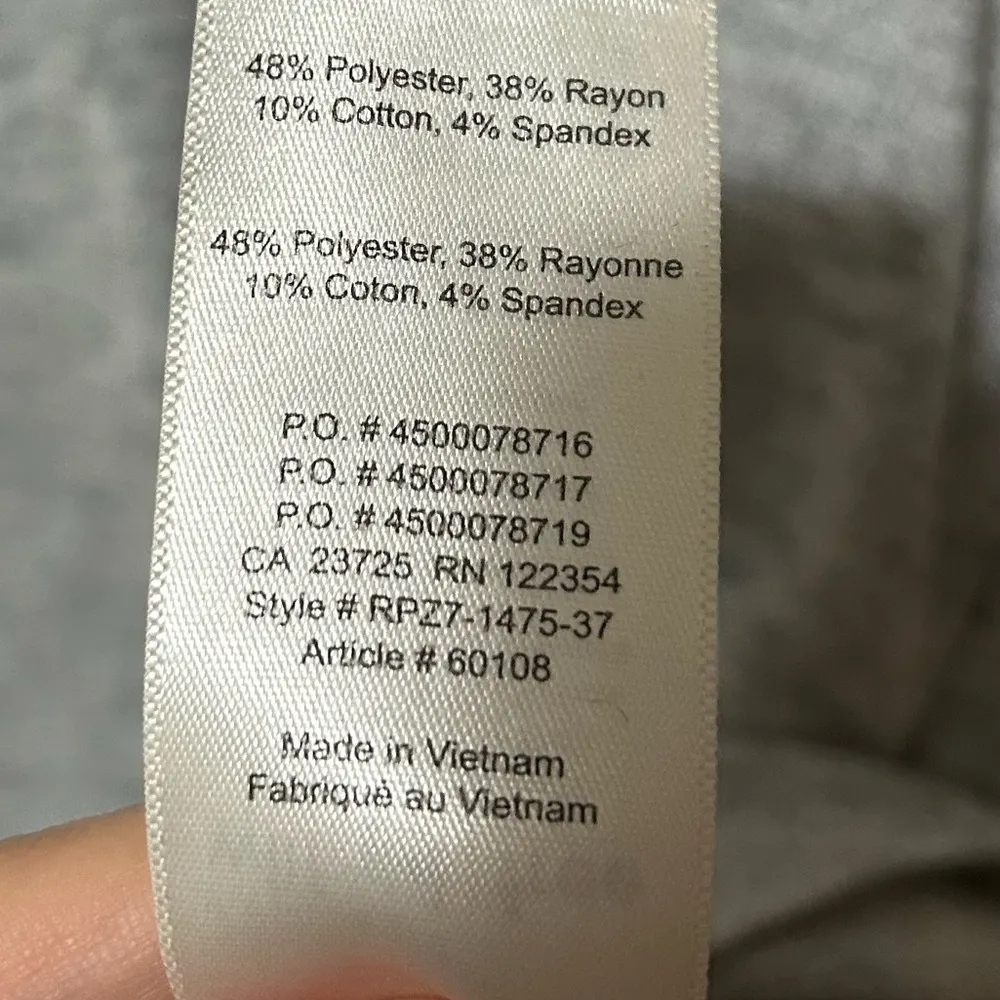 Wilfred Free Heather Gray Long Sleeve Top Size Medium - Image 6