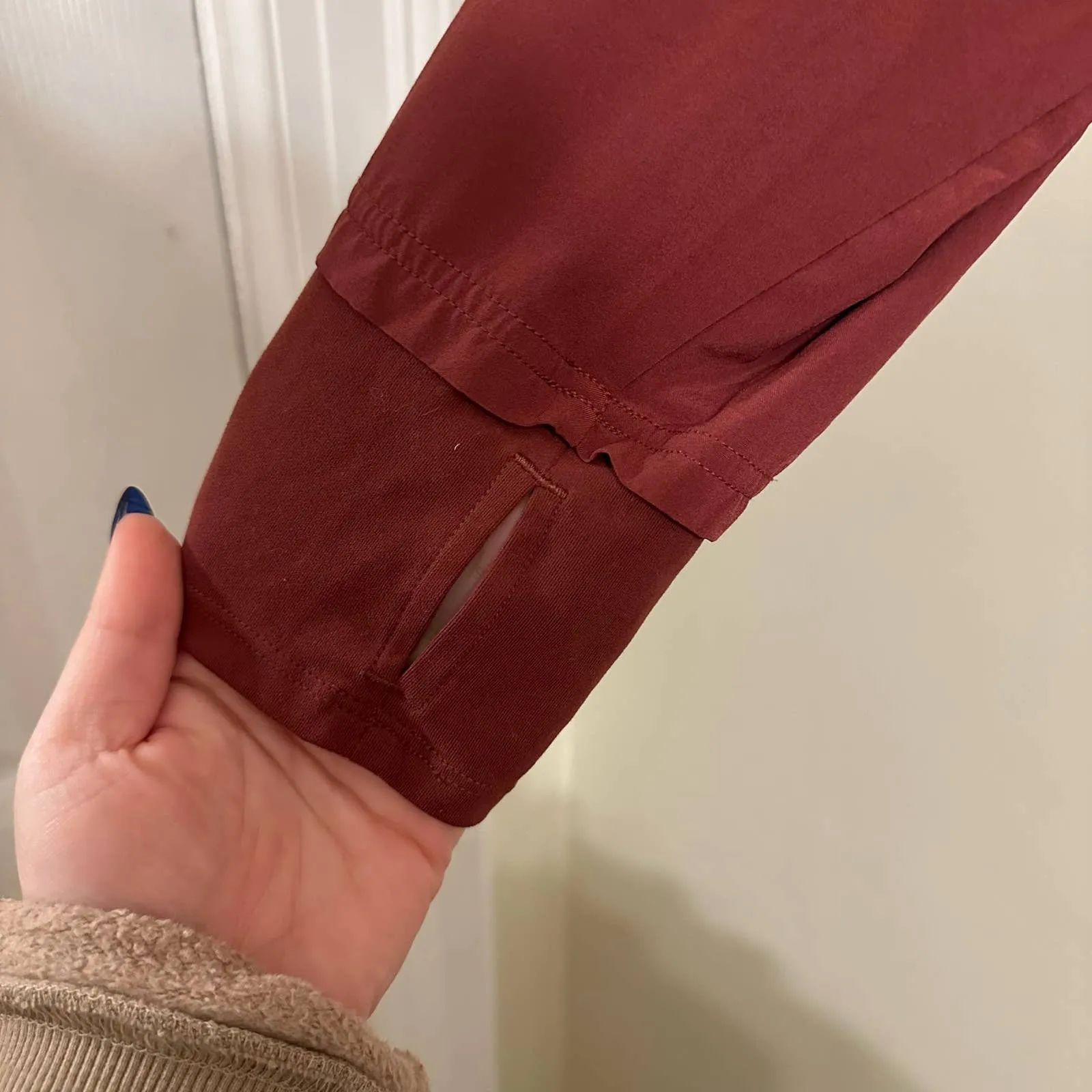 Xersion  Red Full Zip Athletic Jacket Size XL - Image 3