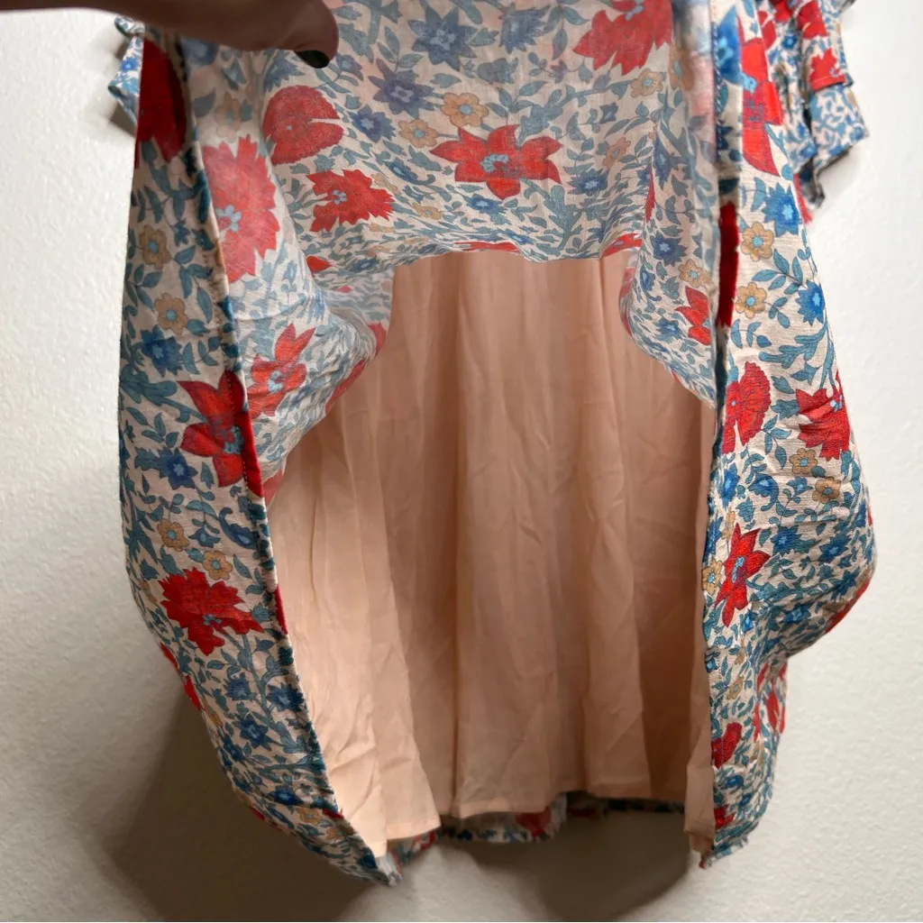 Spell Village Ruffle Mini Dress in Sky medium - Image 11