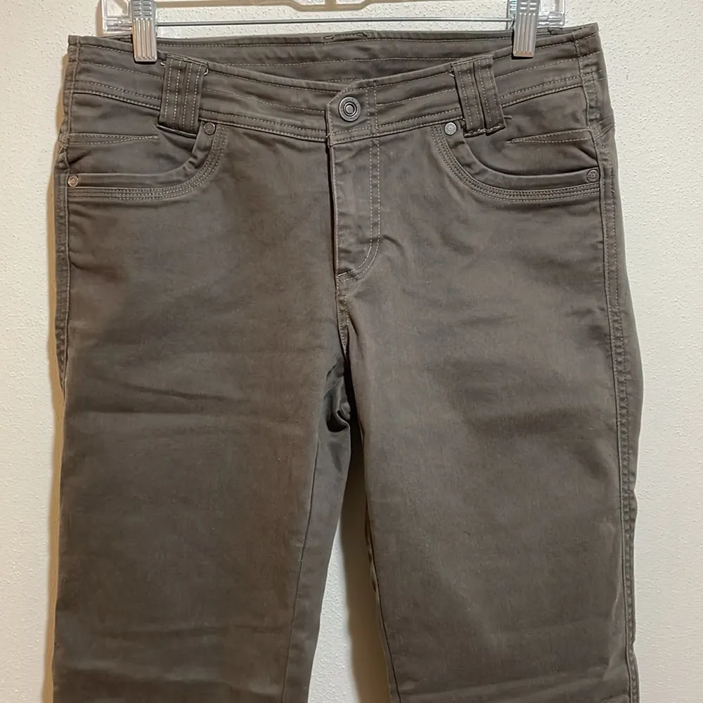 Kuhl Klaudette Outdoor Hiking Pants Mid-Rise Straight Leg Size 8 - Image 7