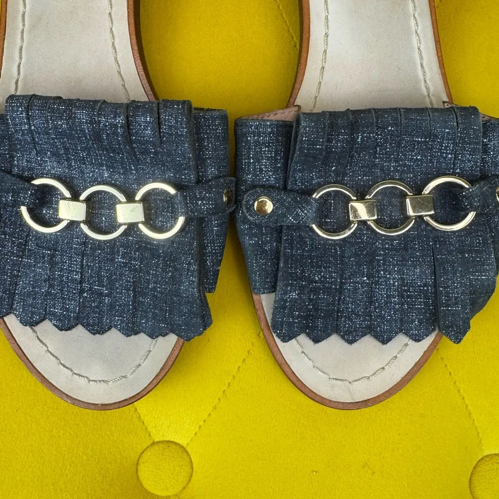 Kate Spade Blue Sandals with Classic Design - Image 3