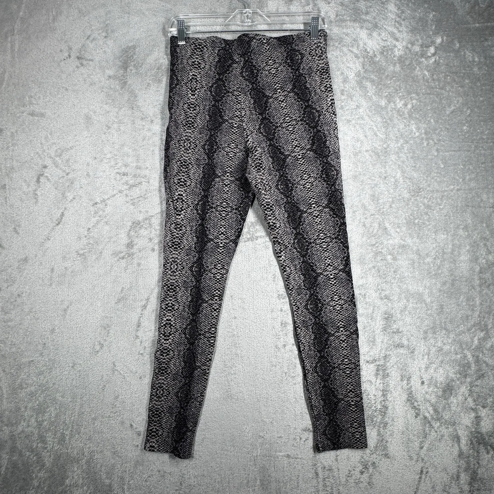 Kendall + Kyle Pants‎ Womens Medium Brown Black Snake Print Rocker Edgy Grunge - Image 3