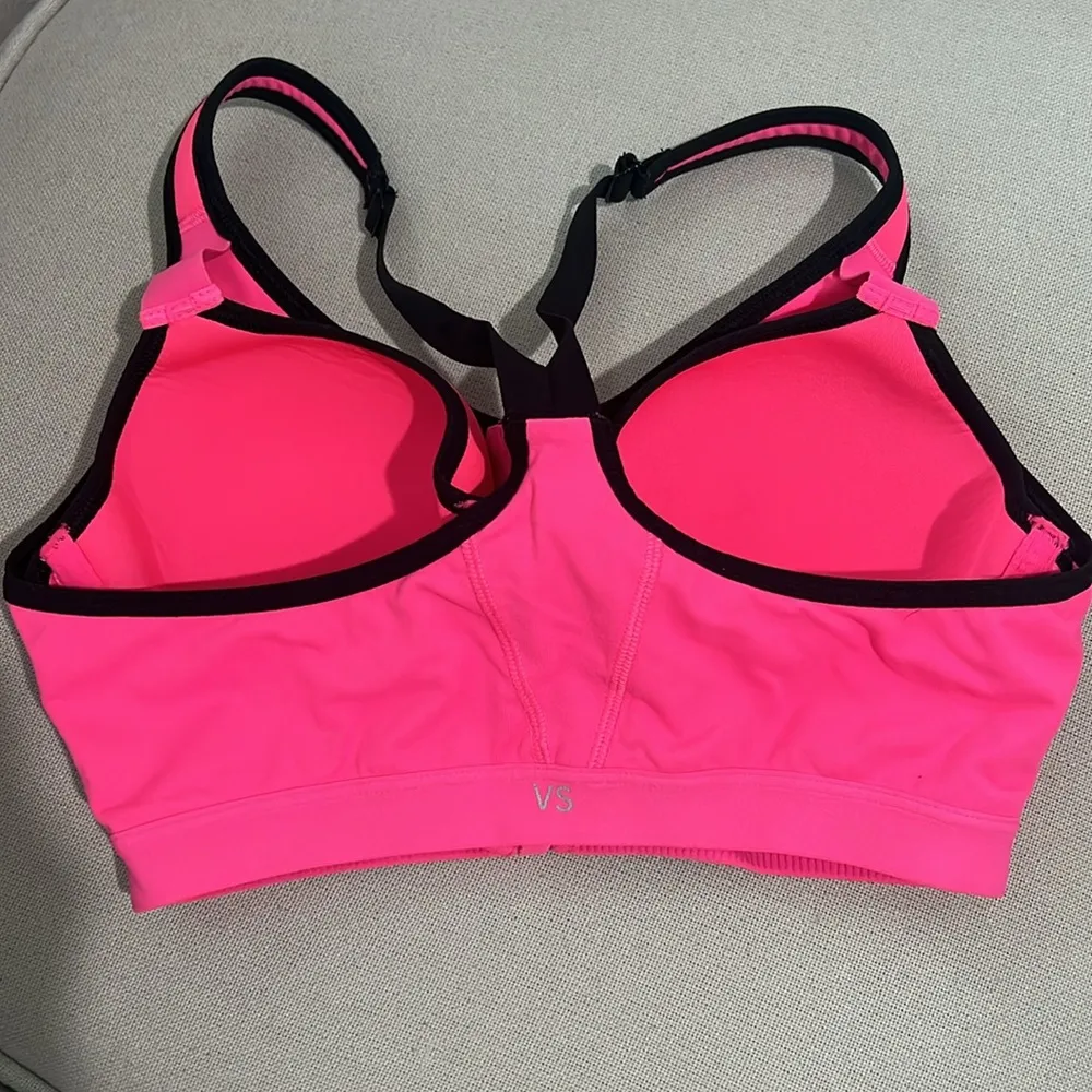 VSX Victoria’s Secret Sport Bra w/Front-Closure in Pink, Size 34C EXCELLENT! - Image 6