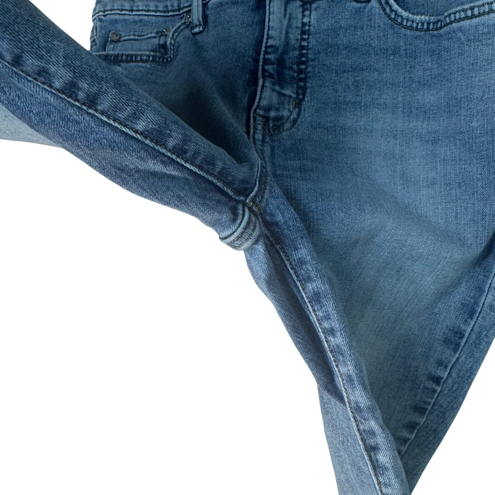 Lauren Ralph Lauren Women's 8 Premier Straight Ankle Jeans Light Wash Beaded - Image 10