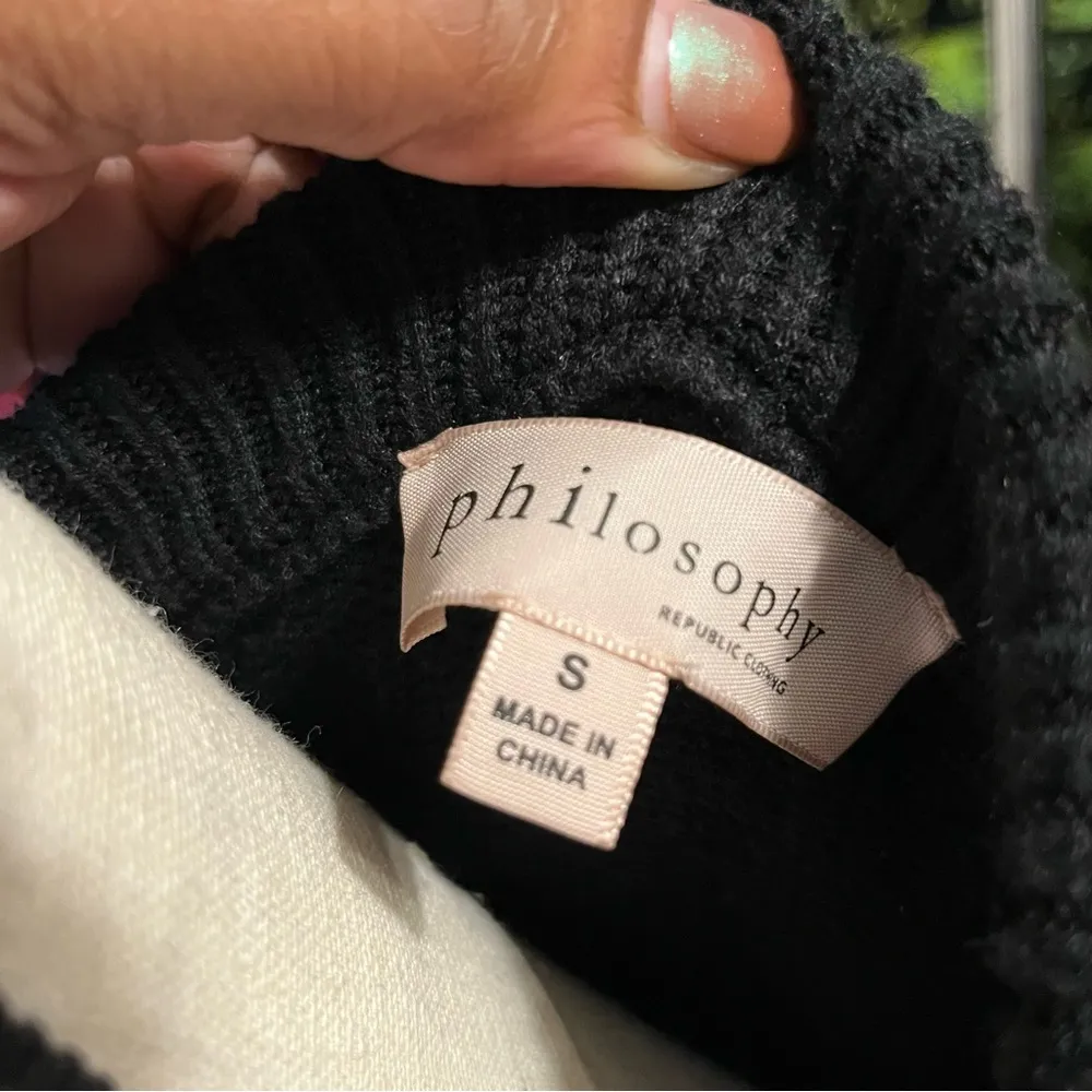 Philosophy Sweater Size S - Image 3