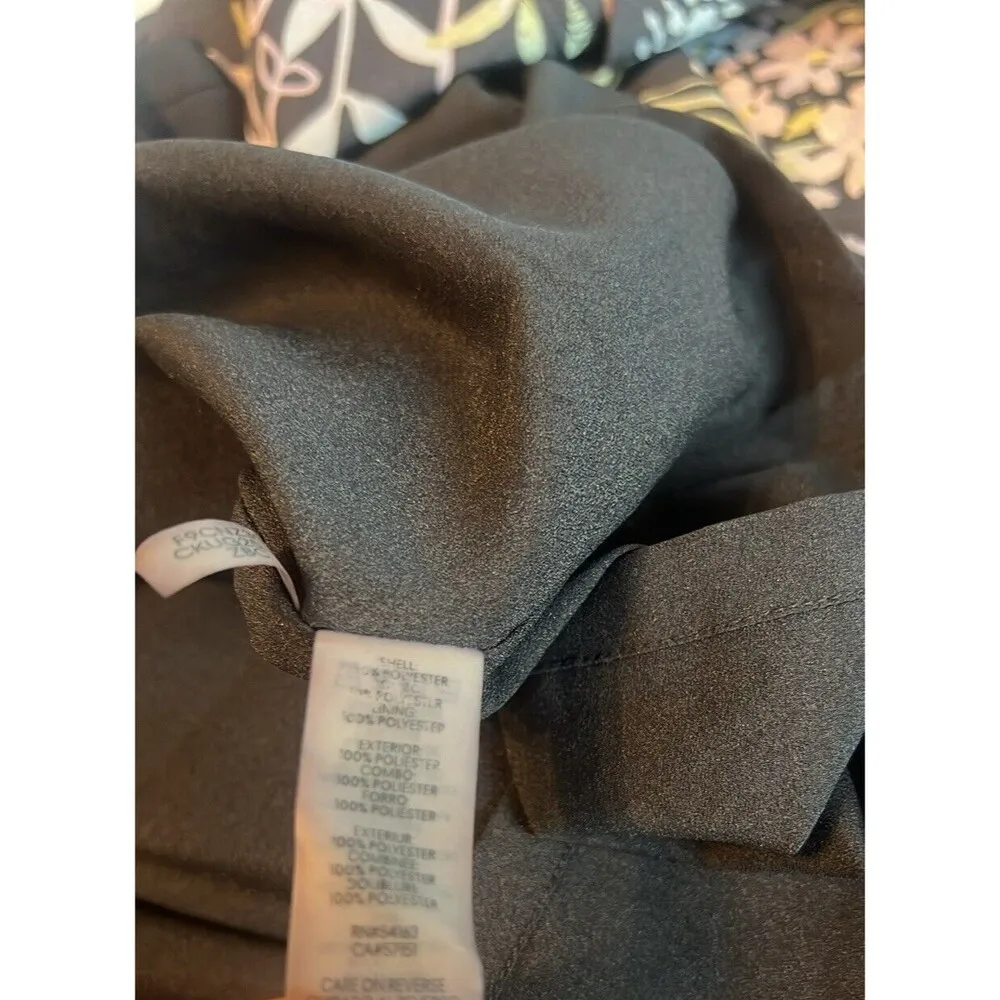 Calvin Klein Womens Spring Colorful Ruffled Wrap Midi A-Line Skirt size 10 #100 - Image 14