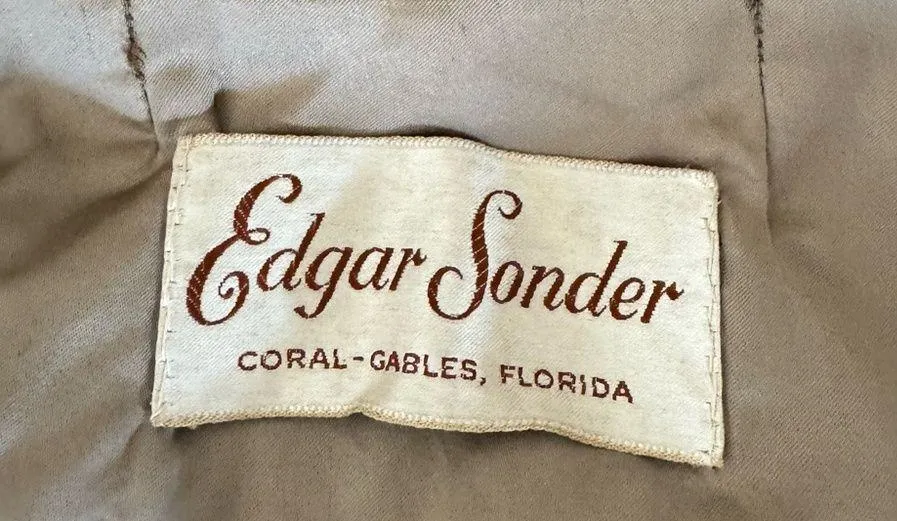 Vintage Camel Mink Fur Jacket Size M - Image 5