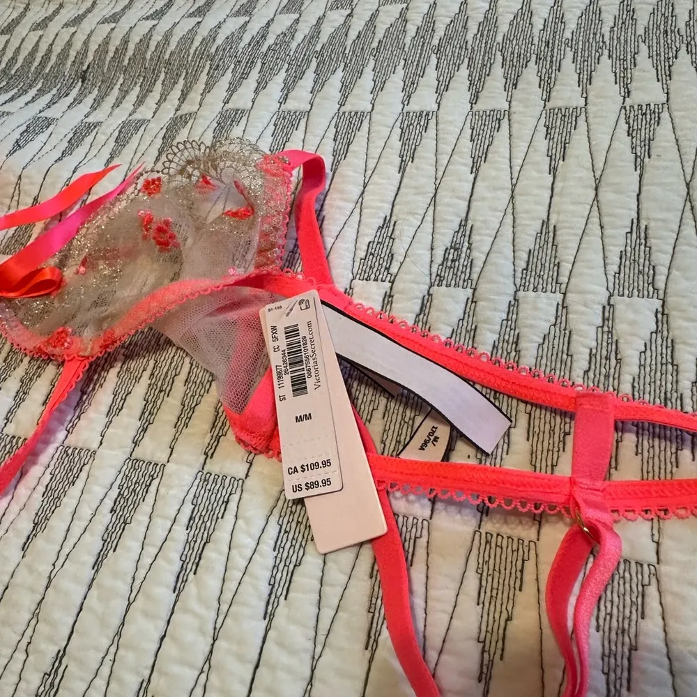 VERY SEXY Sweetheart Strappy Teddy Lingerie M NWT - Image 6