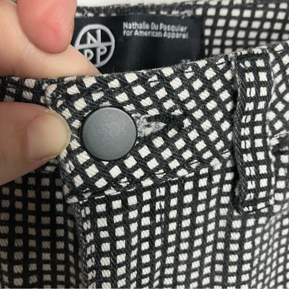 Nathalie Du Pasquier black & white‎ jeans size 27 - Image 3