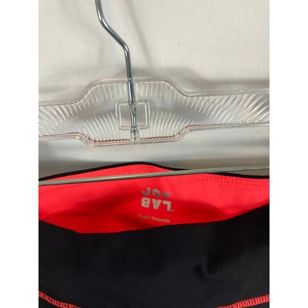 Joy Lab Black Leggings with Exposed Pink Seam Size Small - Image 3