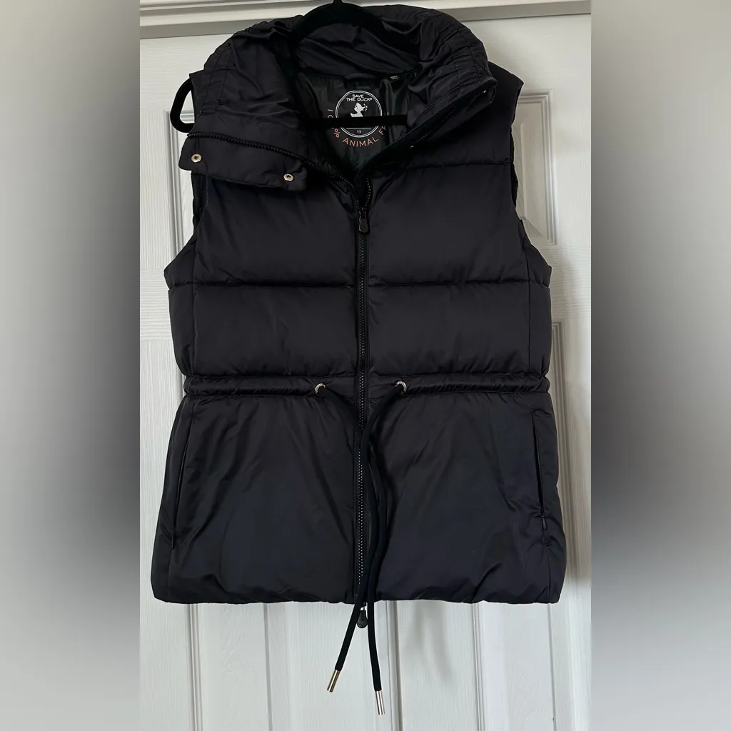 Save the Duck Ren Puffer Vest size small black - Image 4