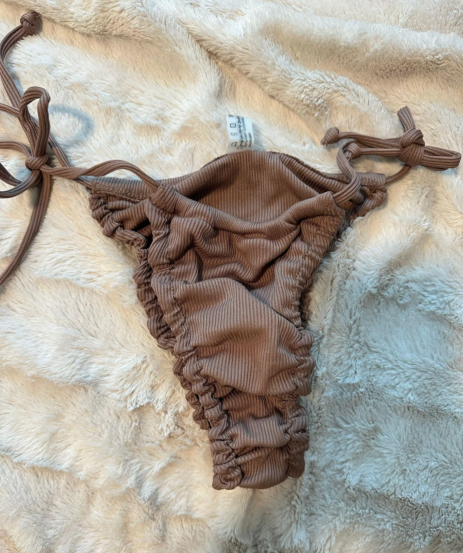 Ribbed Two Tone Bikini Set - Image 5