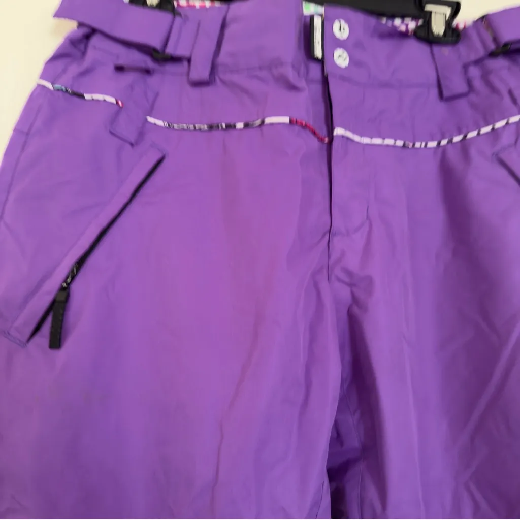 Ride Snowboards Womens S Bright Purple Snowboarding Snow Pants Ski - Image 4