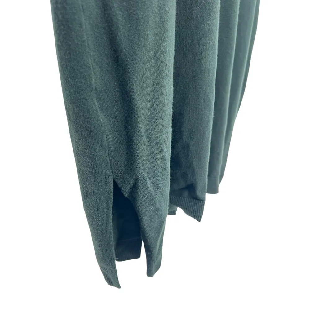 Lane Bryant 22/24 hunter green rayon ruffle sweater plus business casual holiday - Image 4