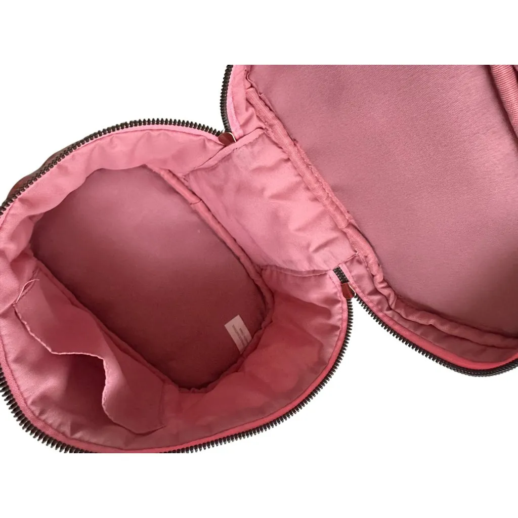 BLUSH CRUSH Pink Floral Quilted Cosmetic Makeup Travel Bag NEW NWT - Image 6